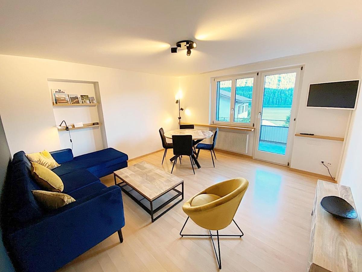 70M2 Mit Seeblick, Balkon, Serlas, Parkplatz - S11,1 St. Moritz Exterior photo