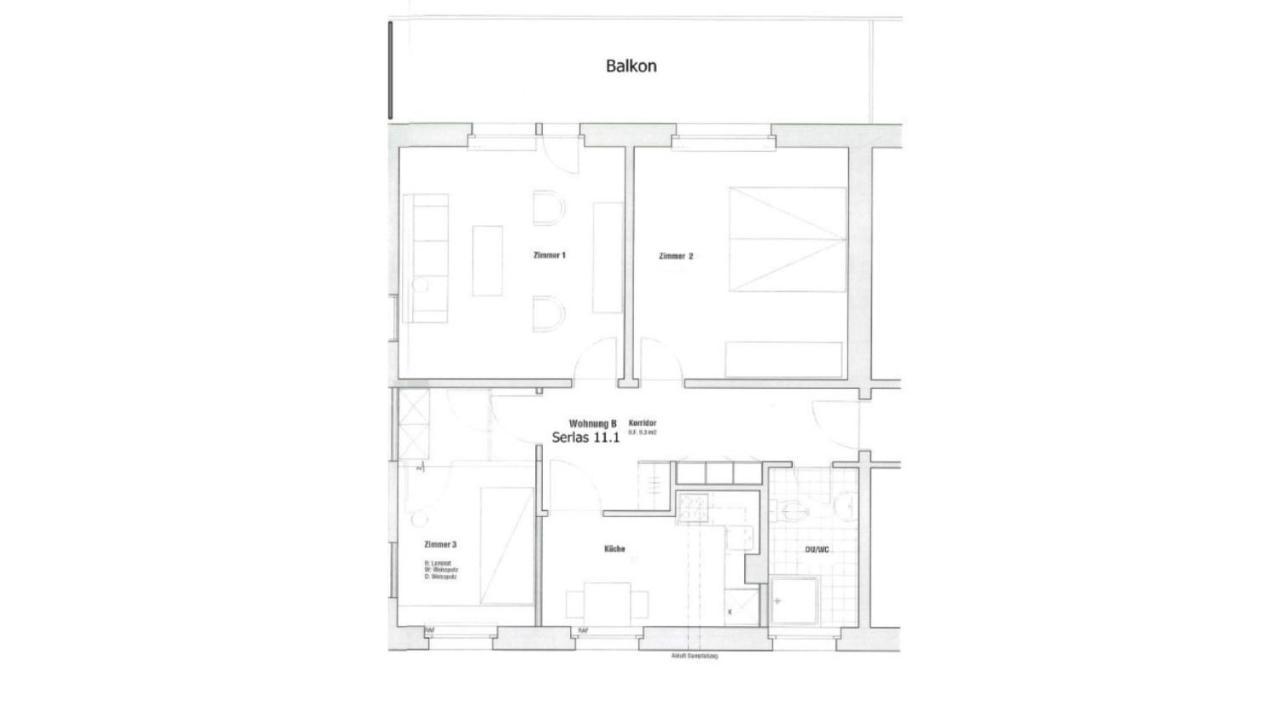 70M2 Mit Seeblick, Balkon, Serlas, Parkplatz - S11,1 St. Moritz Exterior photo